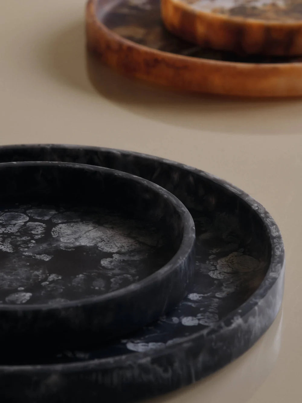 Mist round tray