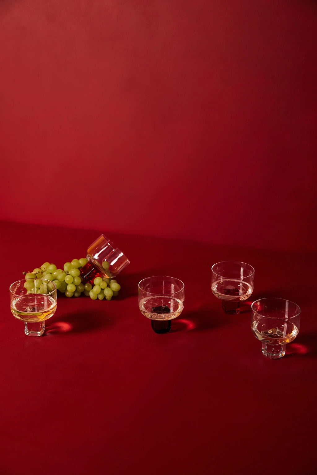 Victoria Glass 2 Piece Set - Clear