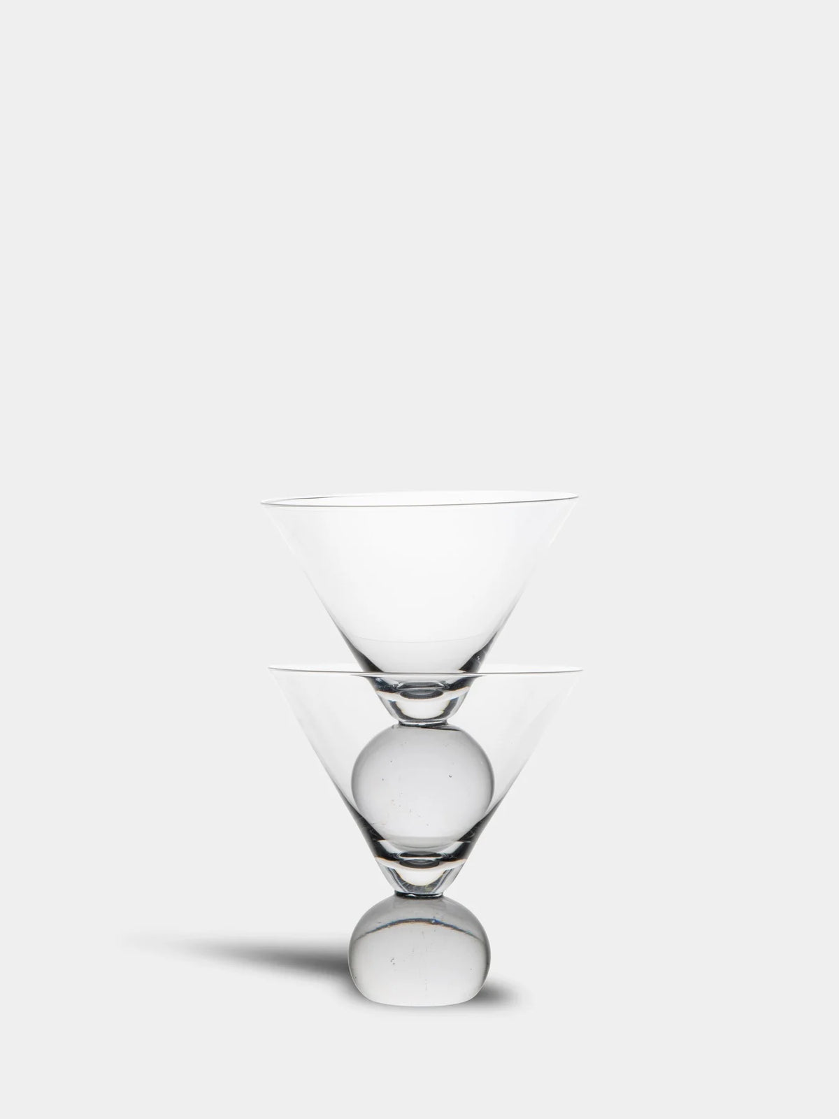 Glass Spice 2 pcs set - Clear