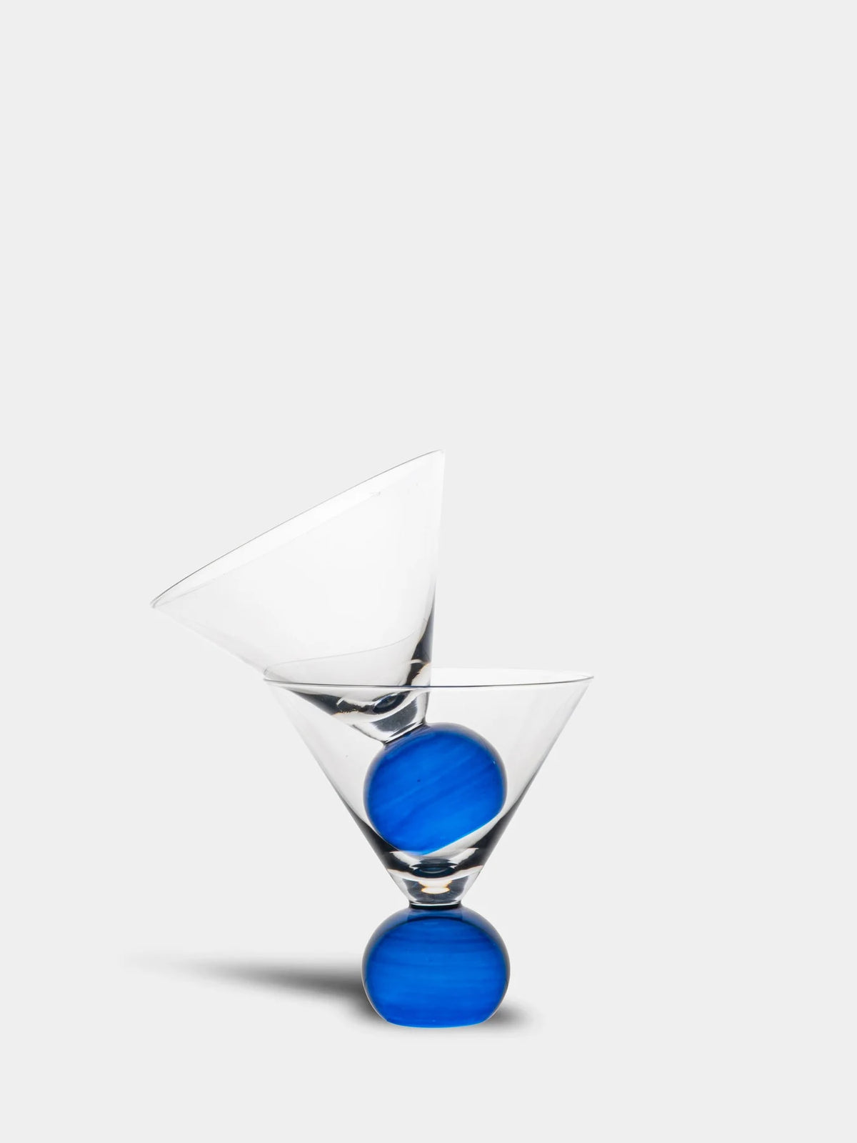 Glass Spice 2 pcs set - Blue