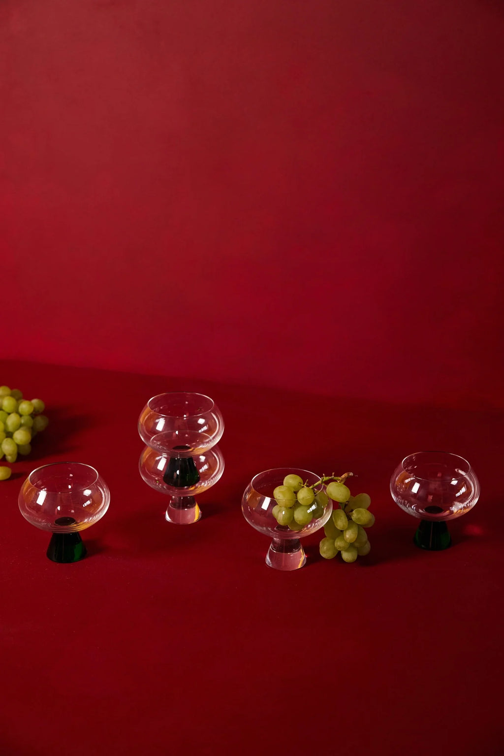 Indy Glass 2 Piece Set - Clear