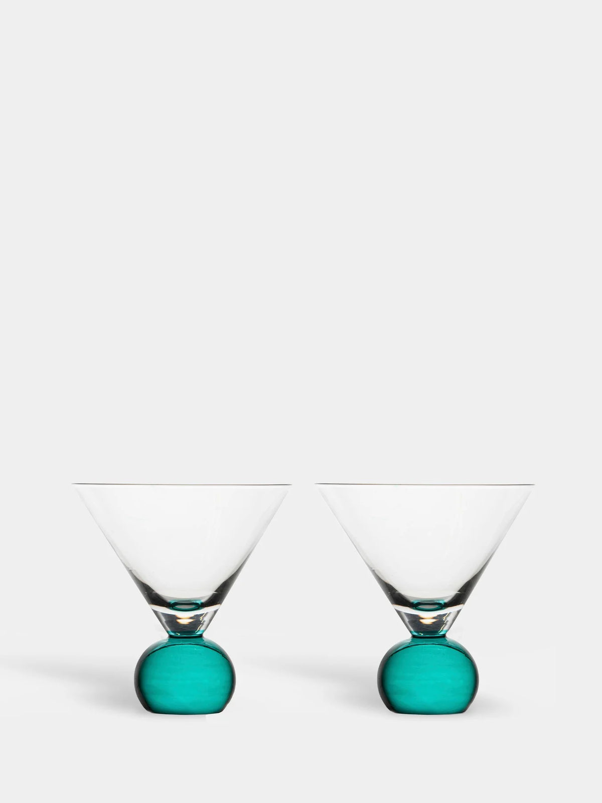 Glass Spice 2 pcs set - Green