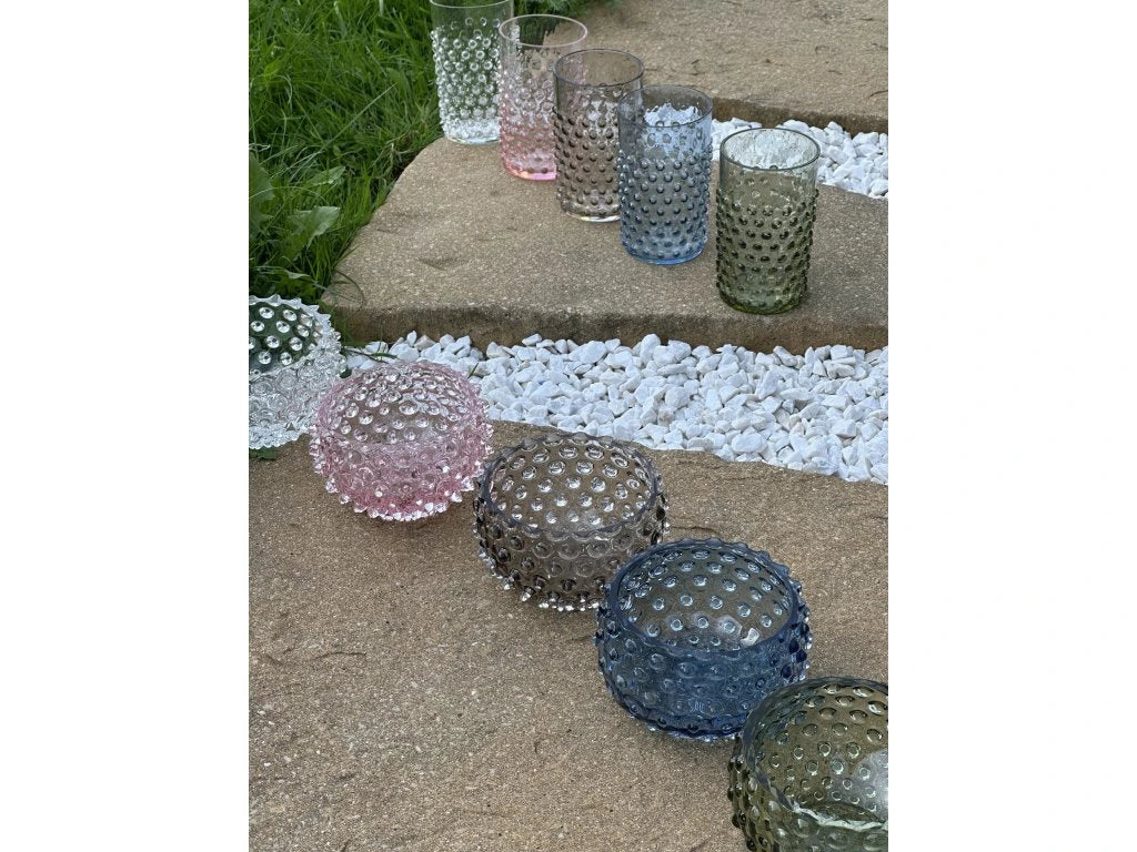Hobnail Glass - Lavander