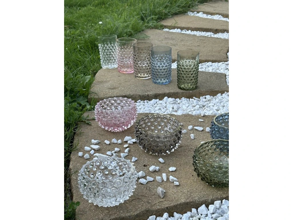 Hobnail Glass - Lavander