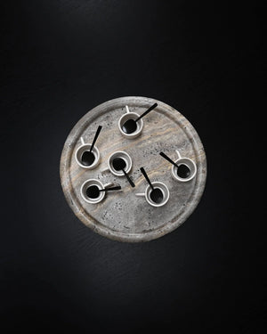 Native expresso set-birch- set of 6
