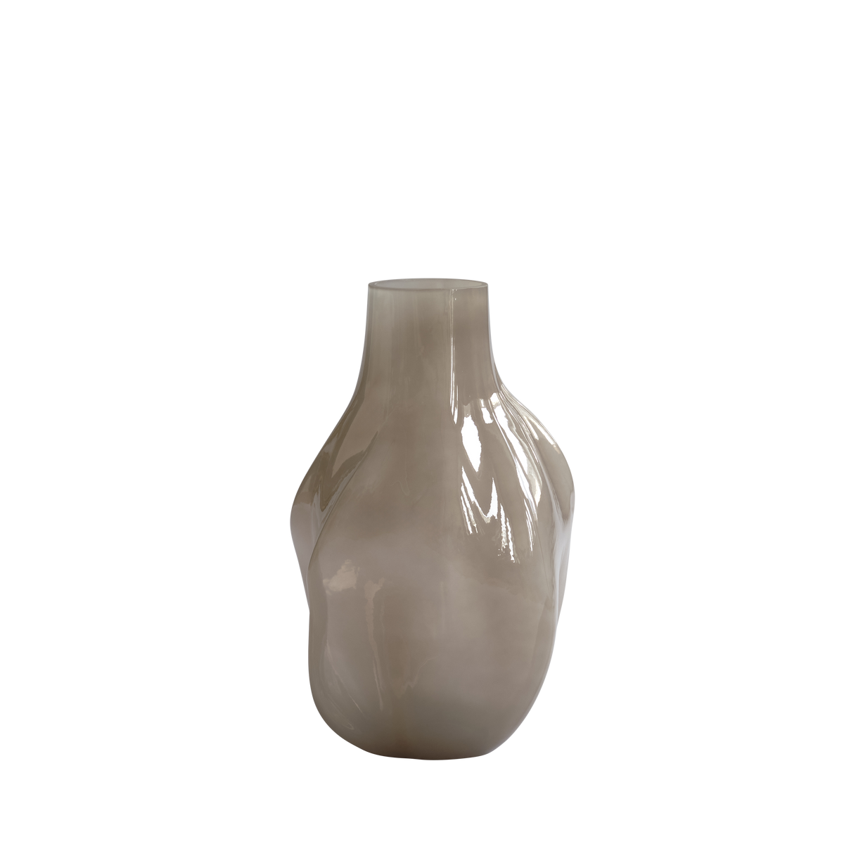 Bakku Vase Medium, Smoked Desert