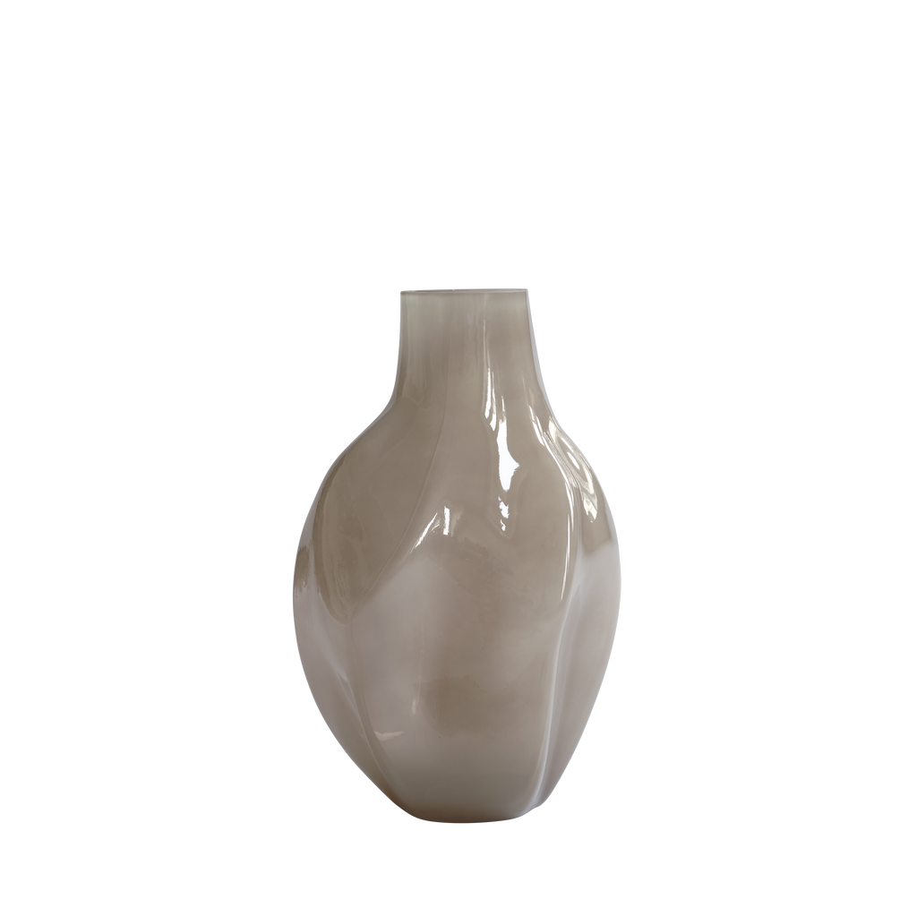 Bakku Vase Medium, Smoked Desert