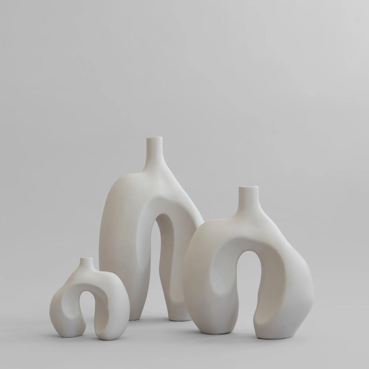 Ni Vase, Petit Birch White