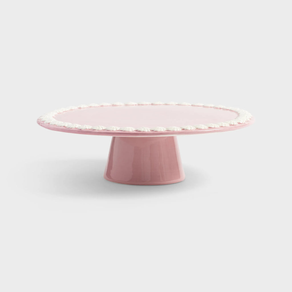 Cake platter whip pink