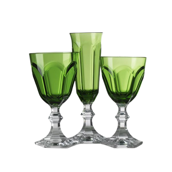 Dolce Vita Champagne Flute, Green 