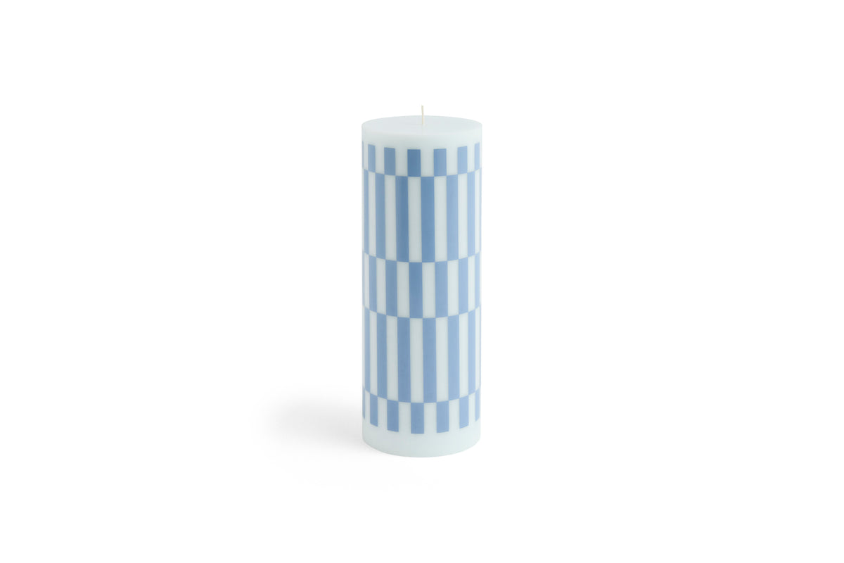 Column Candle - Blue