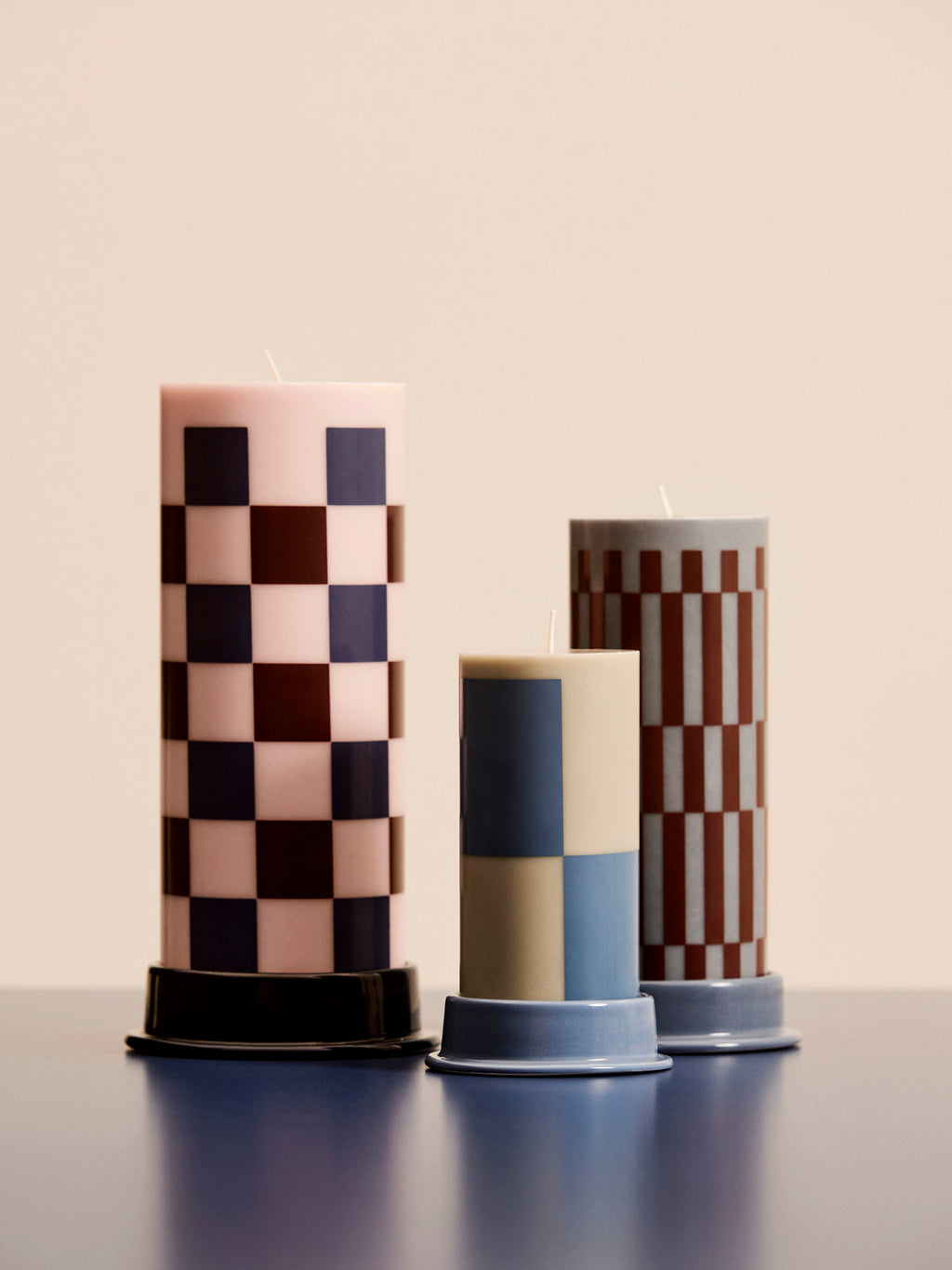 Column Candle - Green