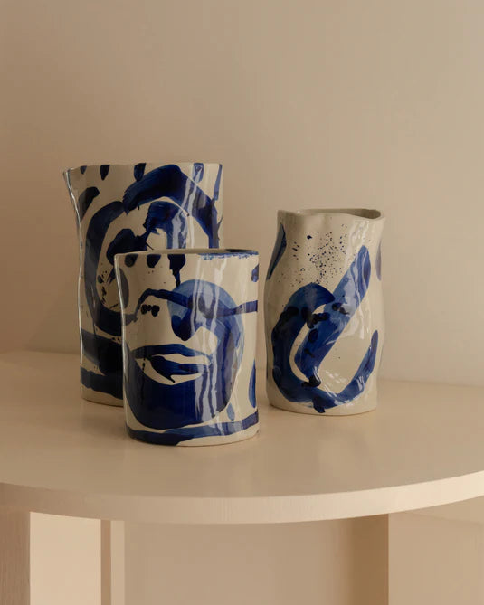 Vase S blue Sophia
