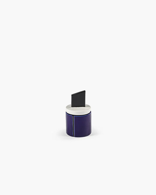 Vela perfumada S azul - preta candela 01