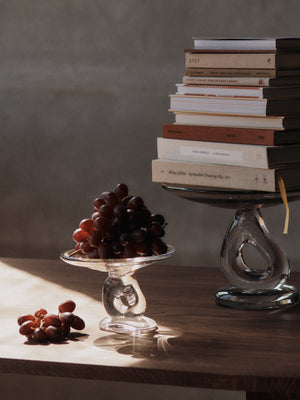 Damo Glass Centrepiece - Ø21 - Clear