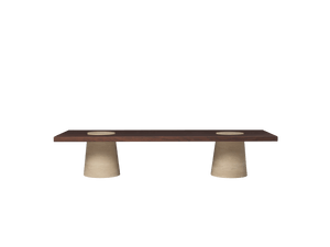 Grova Coffee Table - Travertine