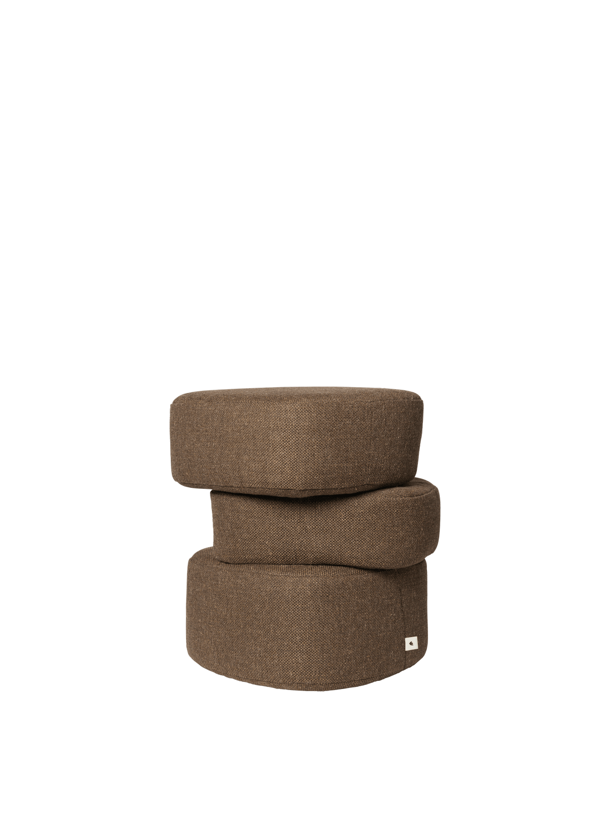 Plyo Pouf Staple - Dark Brown