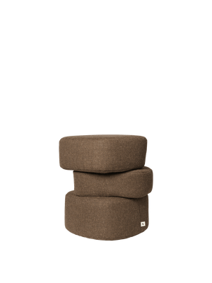 Plyo Pouf Staple - Dark Brown