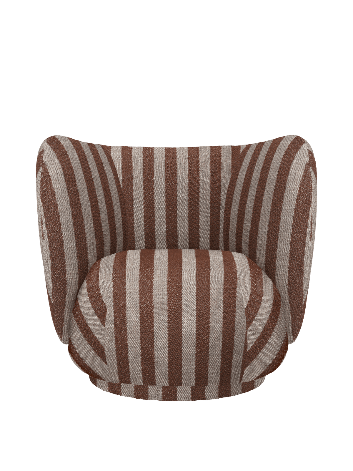 Rico Lounge Chair - Louisiana Sand/Chocolate