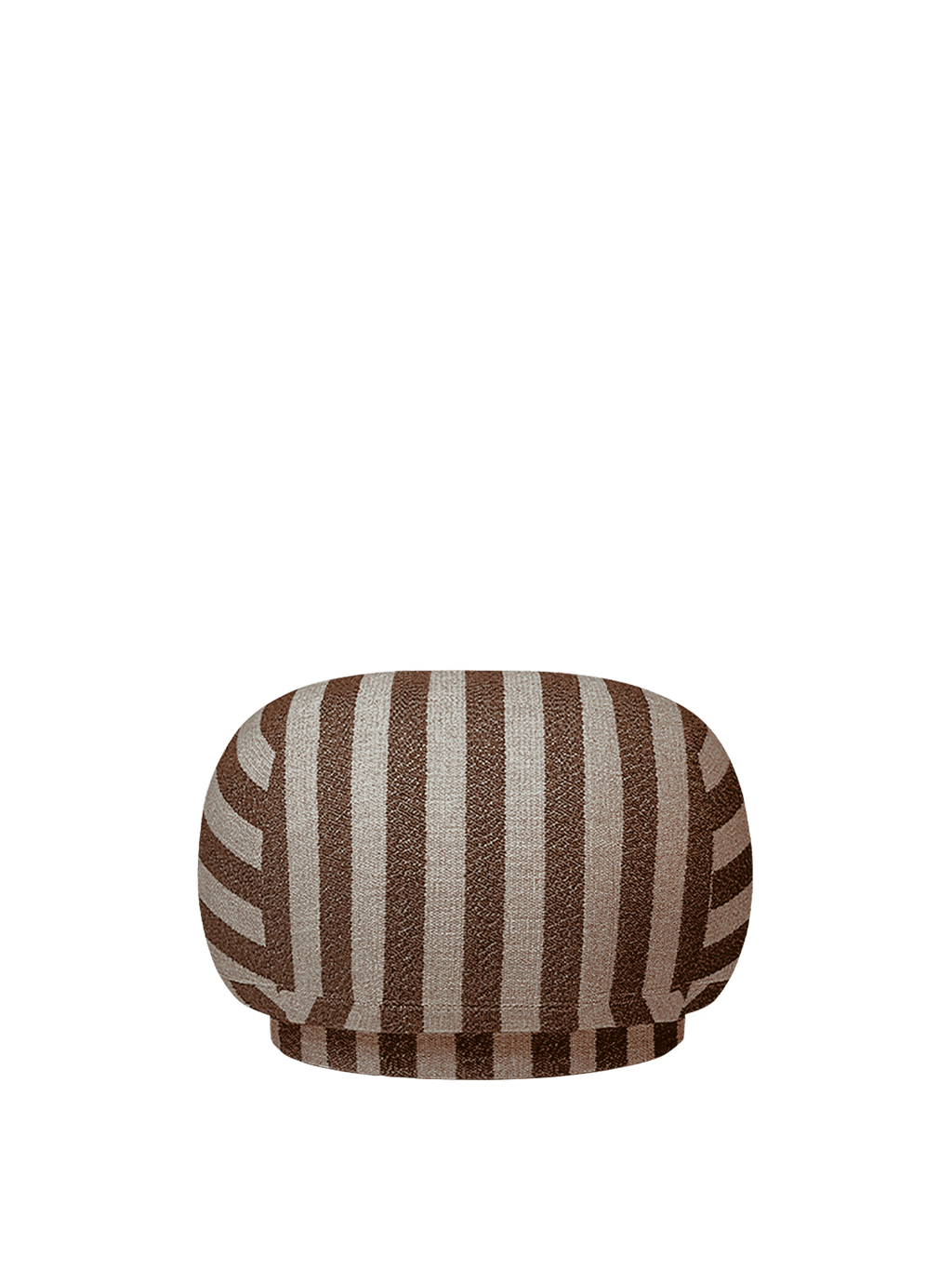 Rico Pouf - Louisiana Sand/Chocolate