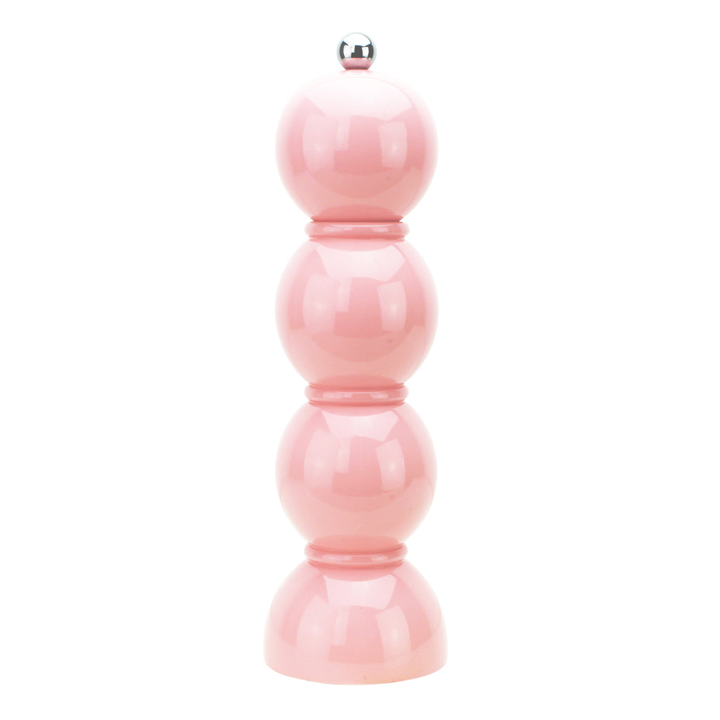 Pink Bobbin Lacquer Salt or Pepper Mill