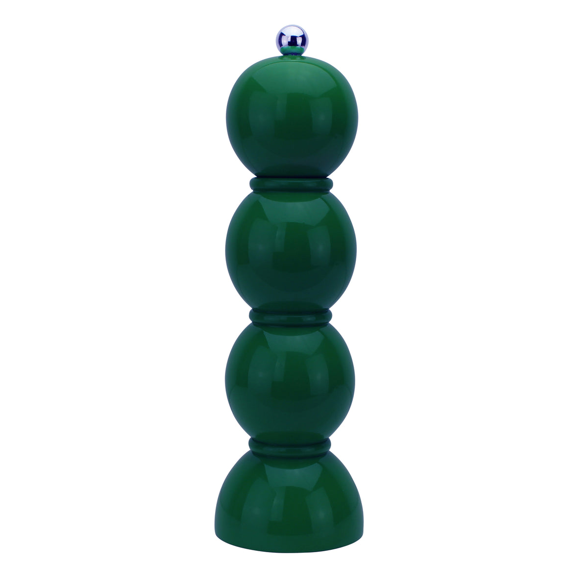 Racing Green Bobbin Lacquer Salt or Pepper Mill
