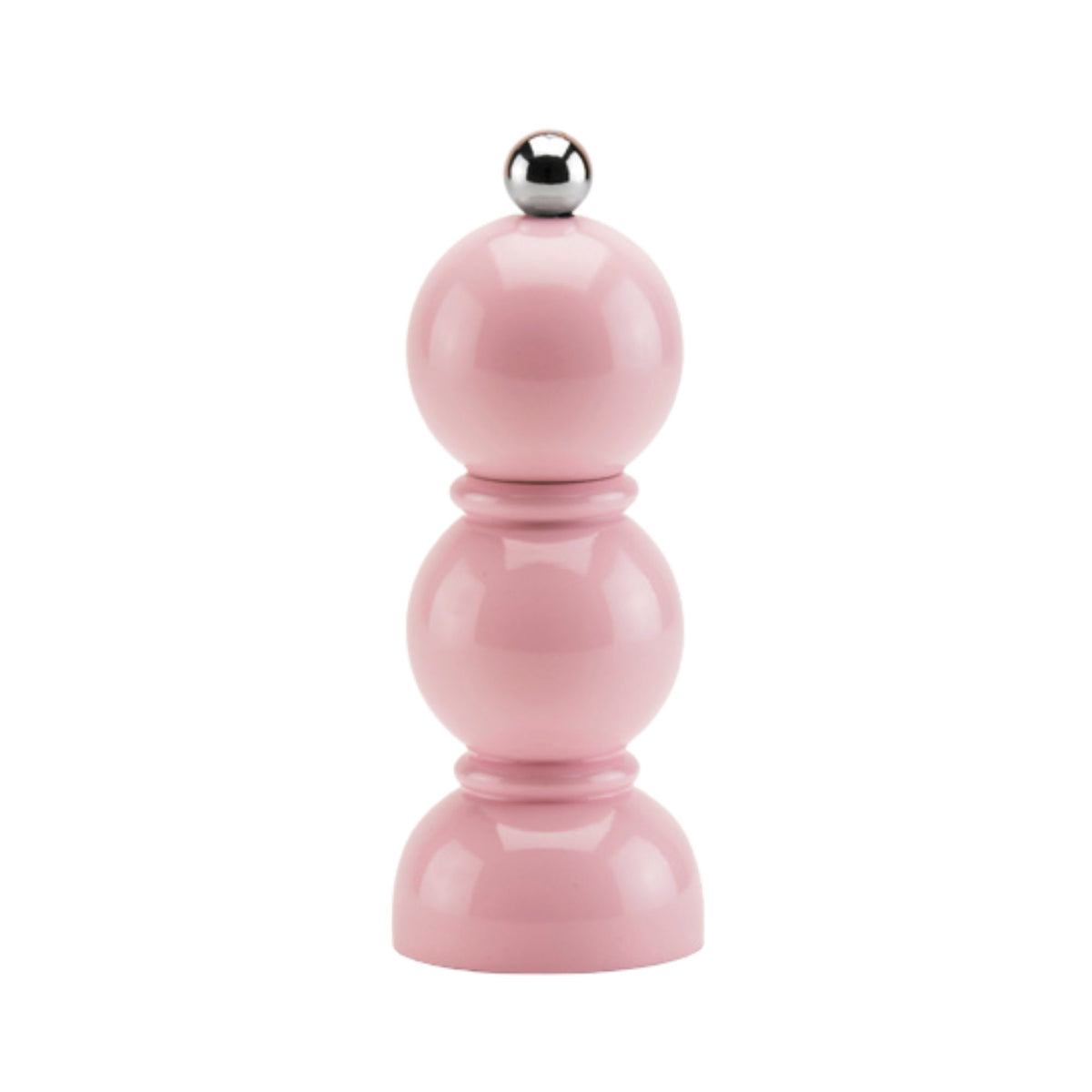Pink Mini Bobbin Lacquer Salt or Pepper Mill