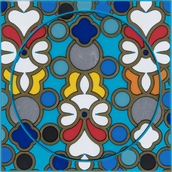 Bottle holder, Sursock vitrail