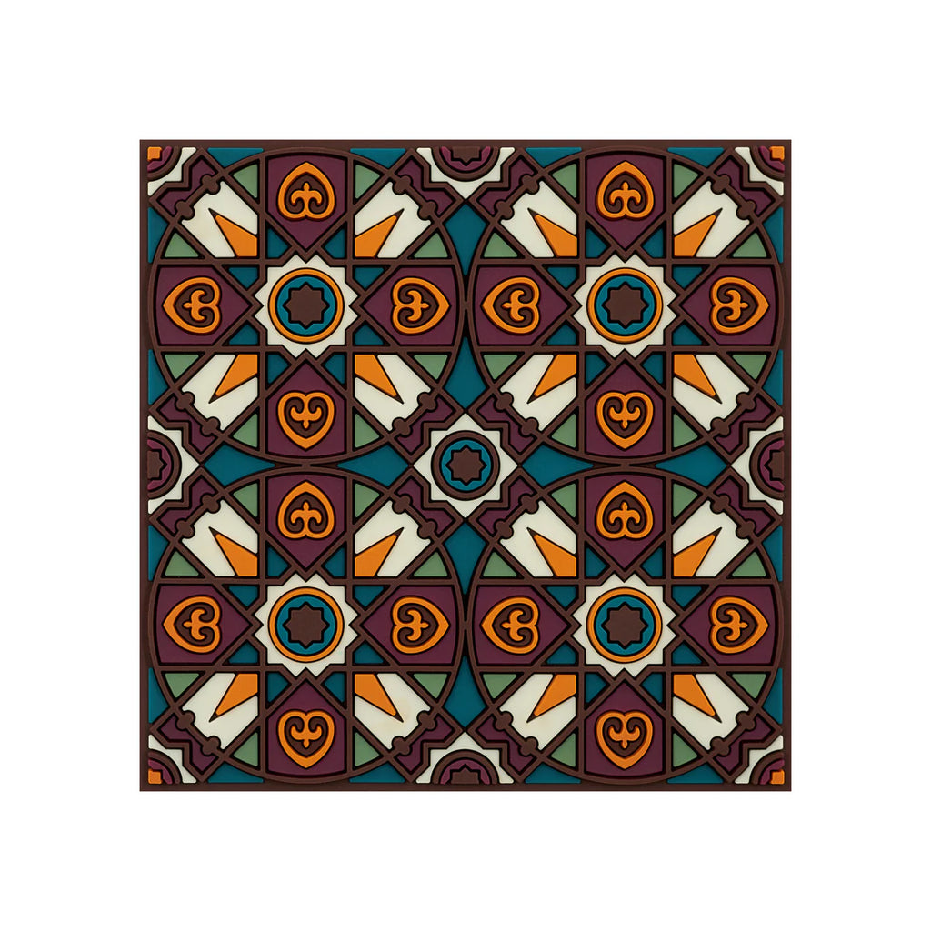 Coasters Mosaic, Kalea Orange (set of 6)