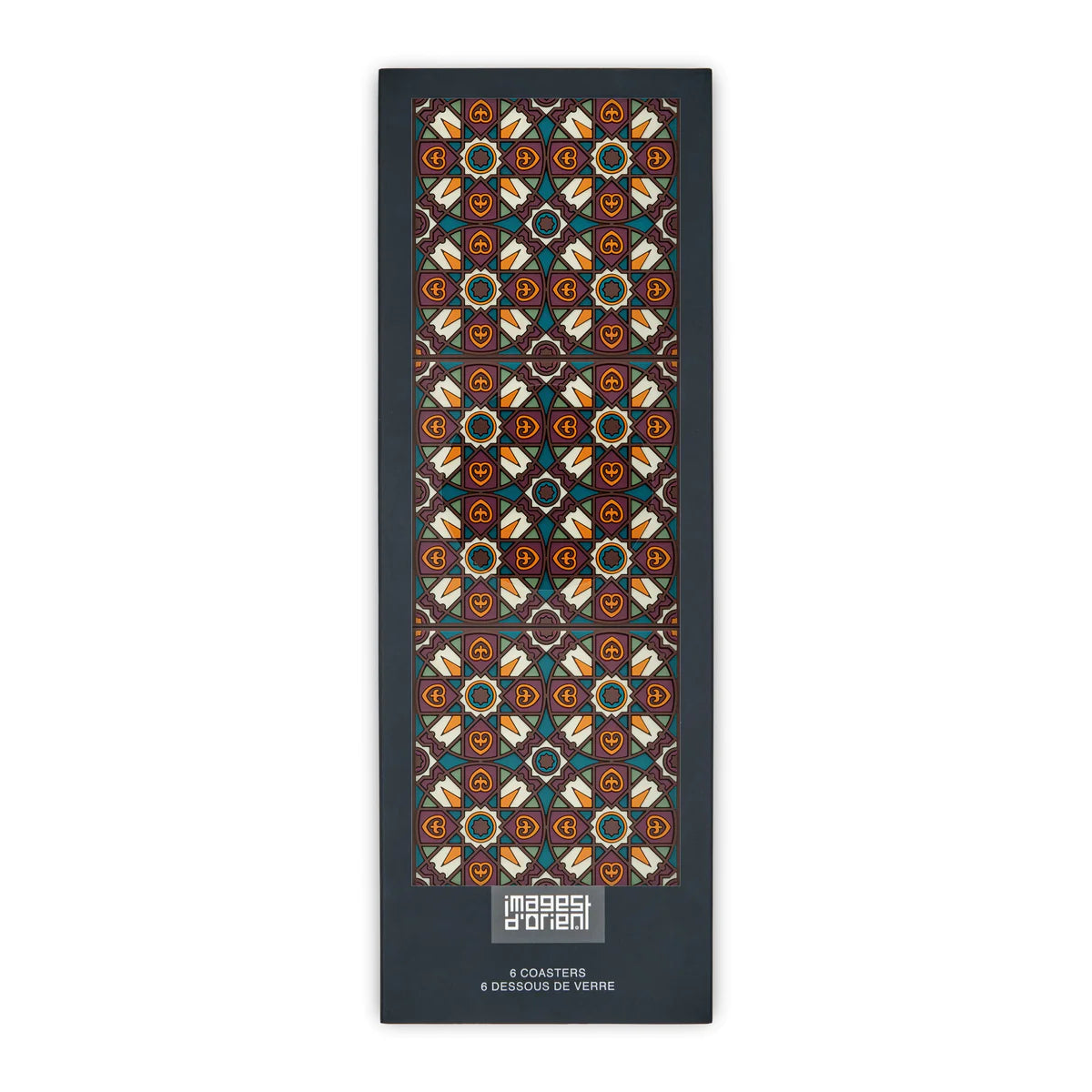 Coasters Mosaic, Kalea Orange (set of 6)