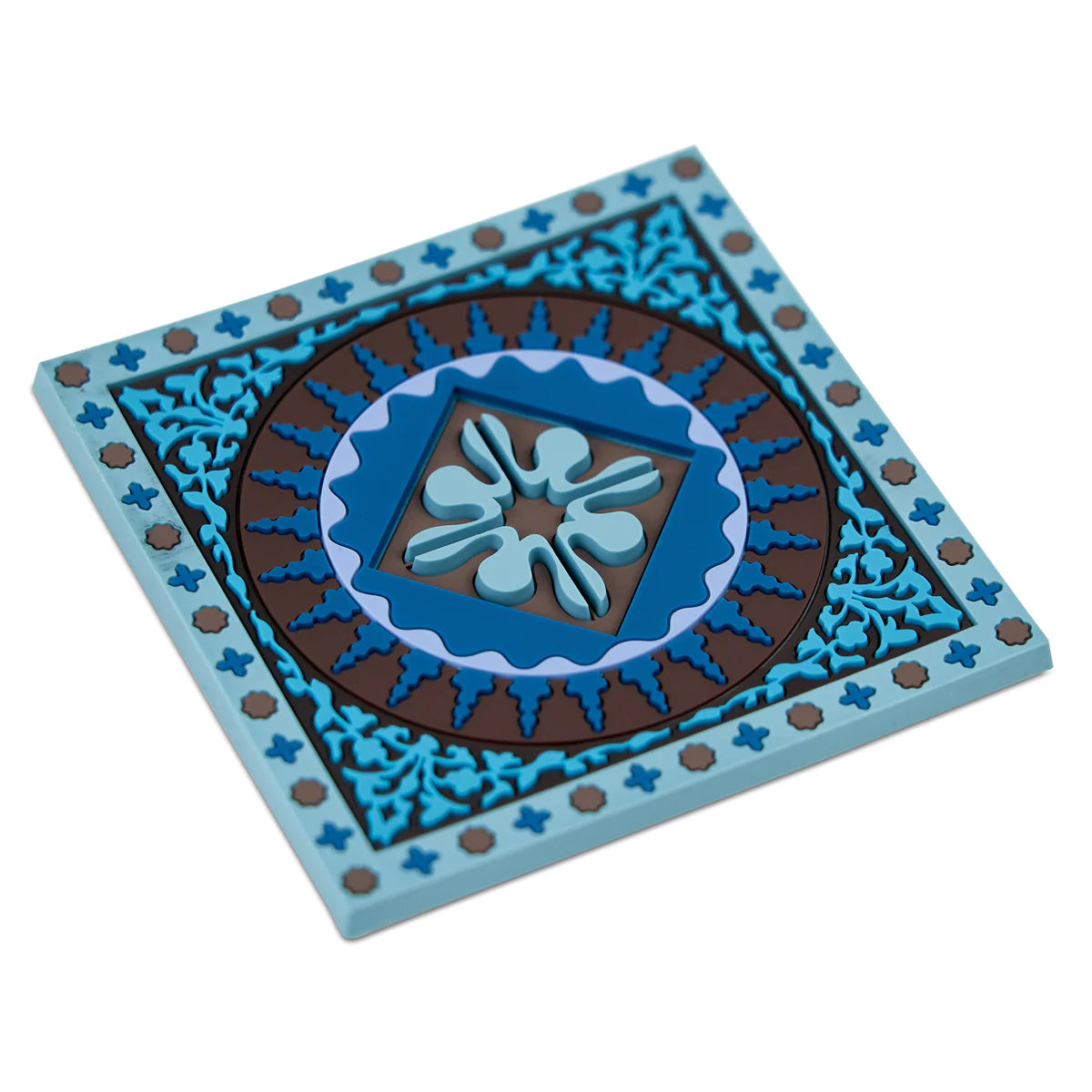 Bases para Copos Mosaico, Azul (conjunto de 6)