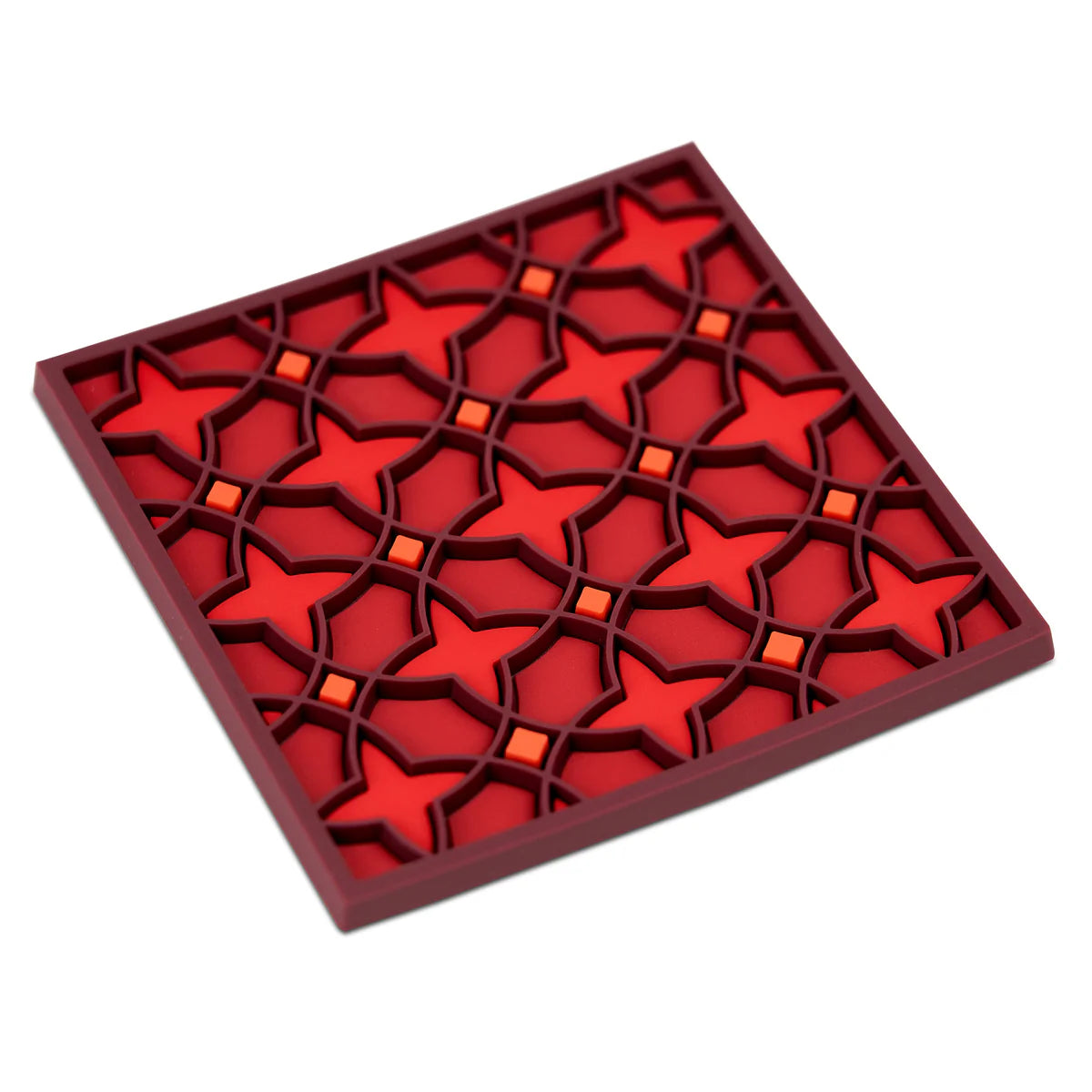 Sous-verres mosaïque, Najma Rouge (lot de 6)