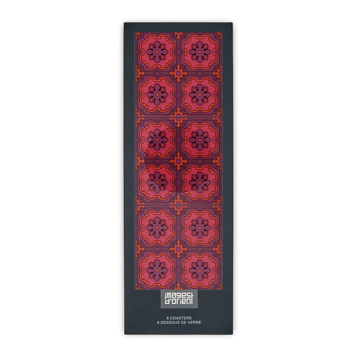 Sous-verres, Sejjadeh Ruby (lot de 6)