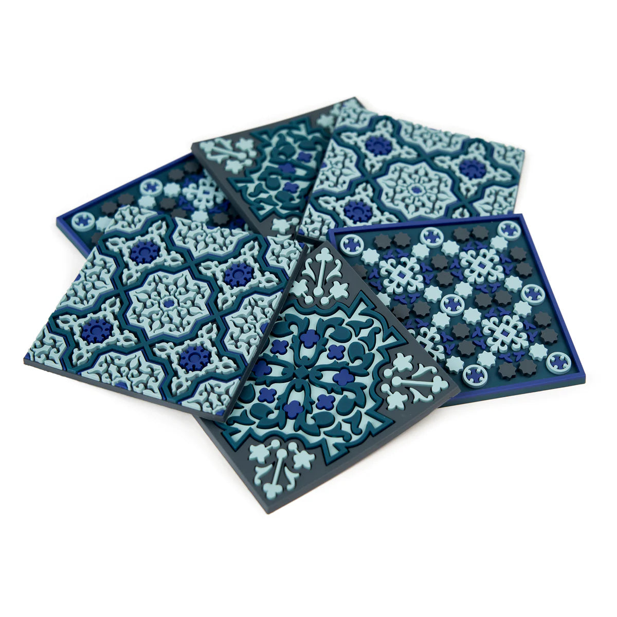Sous-verres, Vagabonde Combo Lin (lot de 6)
