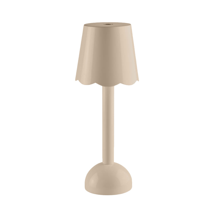 Cappuccino Scallop Rechargeable LED Lamp