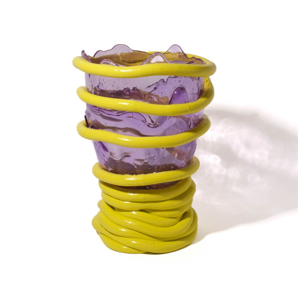 Pompitu vase I  L color  Lilac, Fluor, Yellow