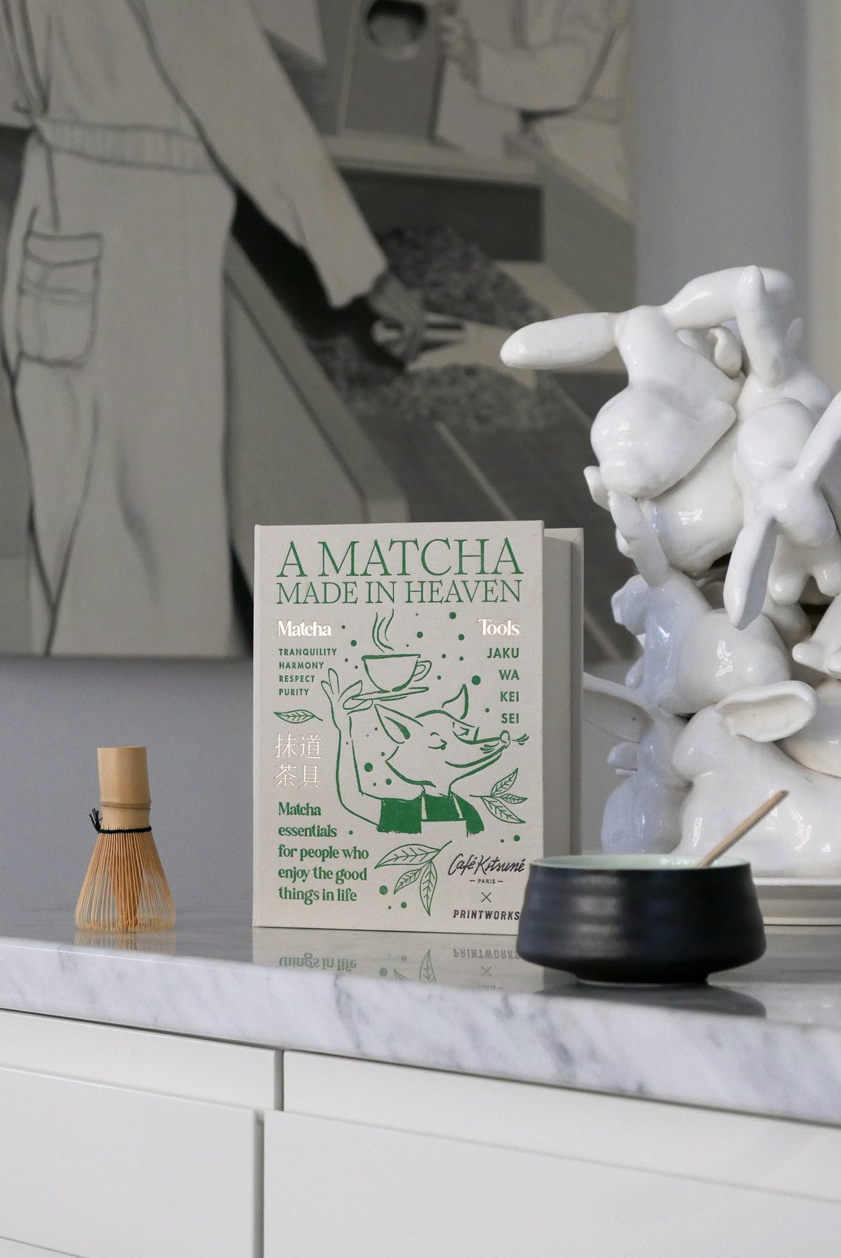 Matcha Tools - Cafe Kitsuné x Printworks