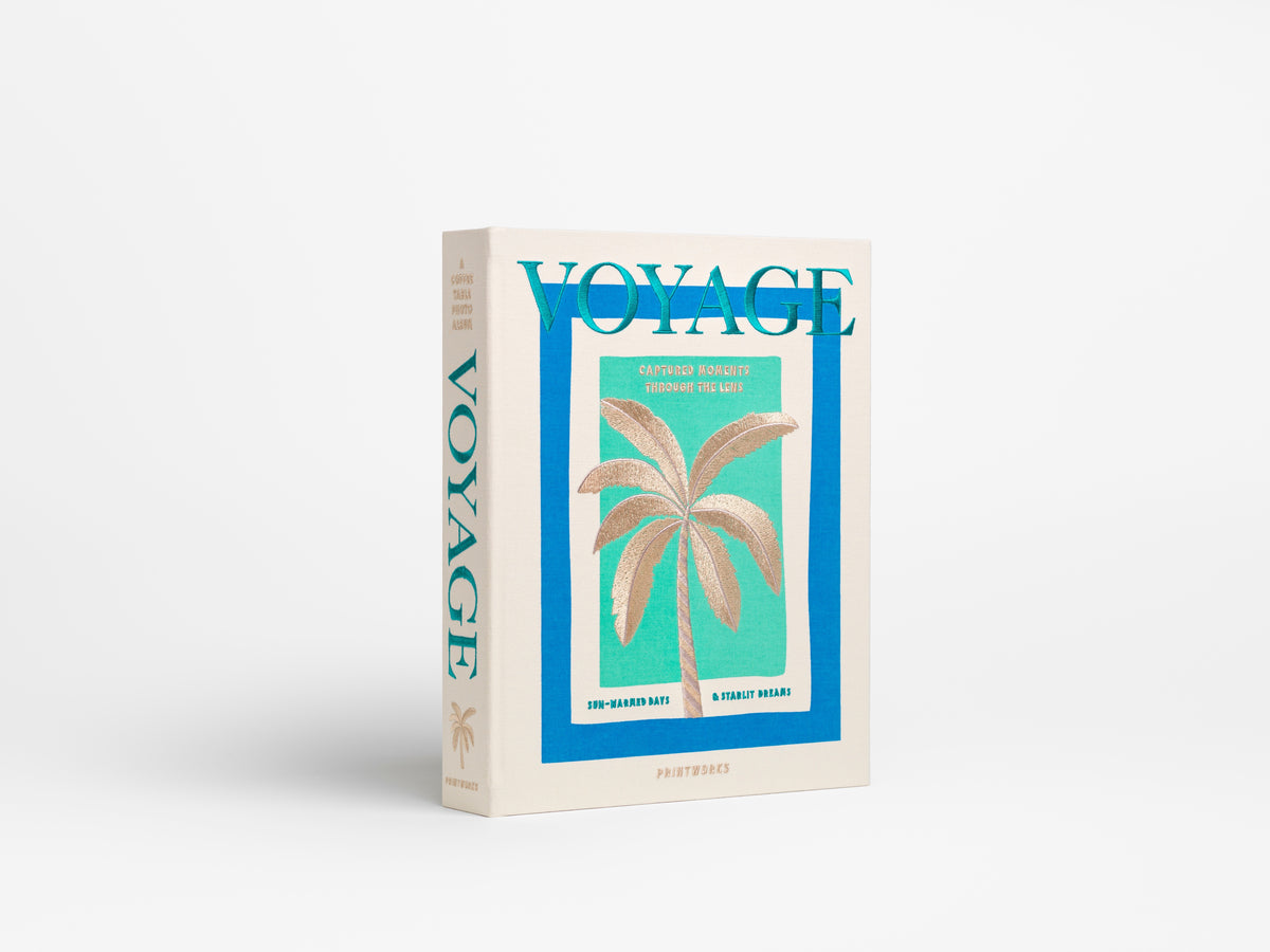 Embroidered Photo Album - Voyage