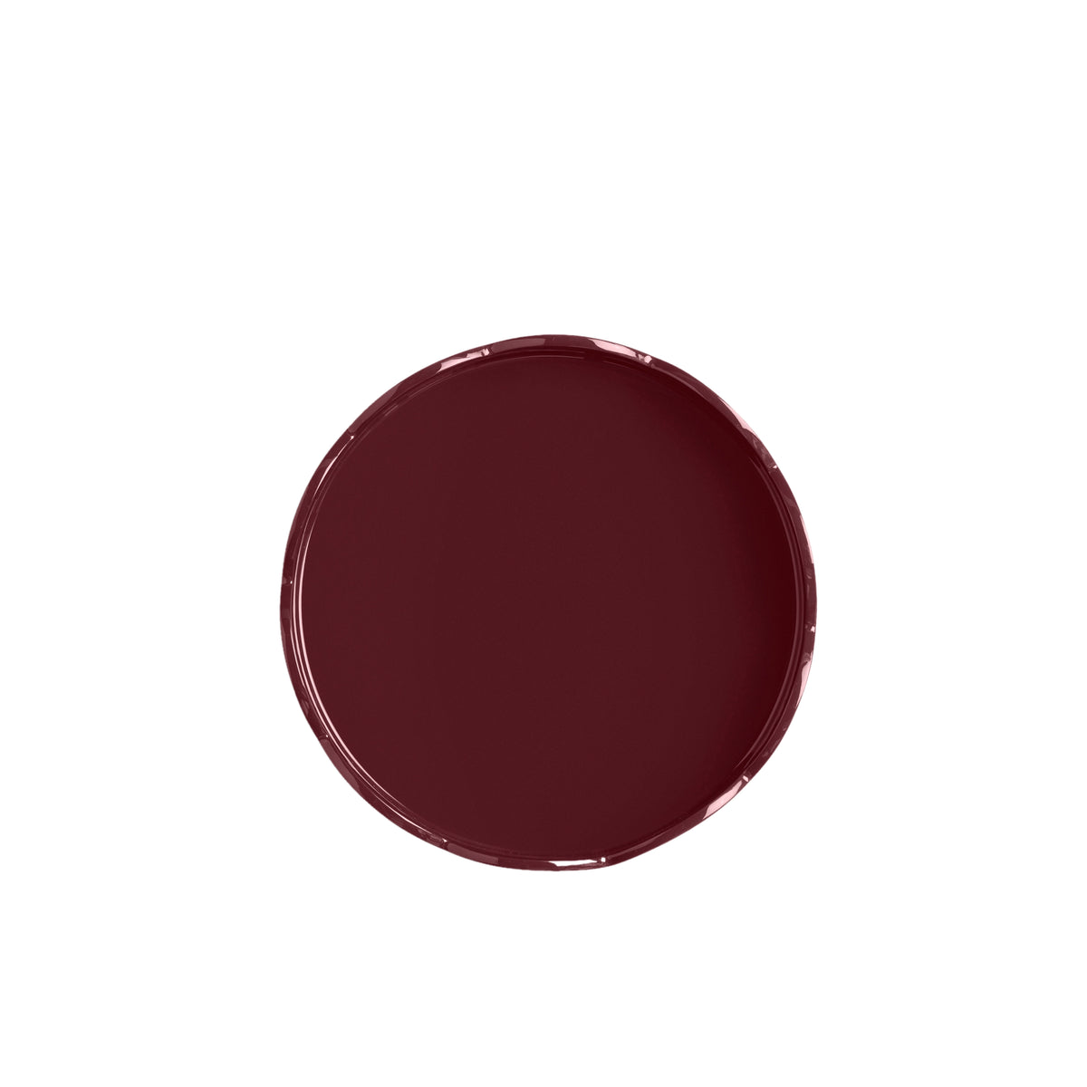 Cherry small round tray