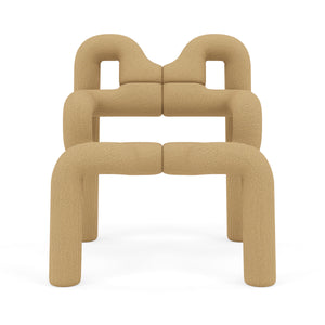Ekstrem Chair In Knit - Sand
