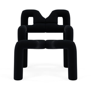 Ekstrem Chair in Black Gentle 2
