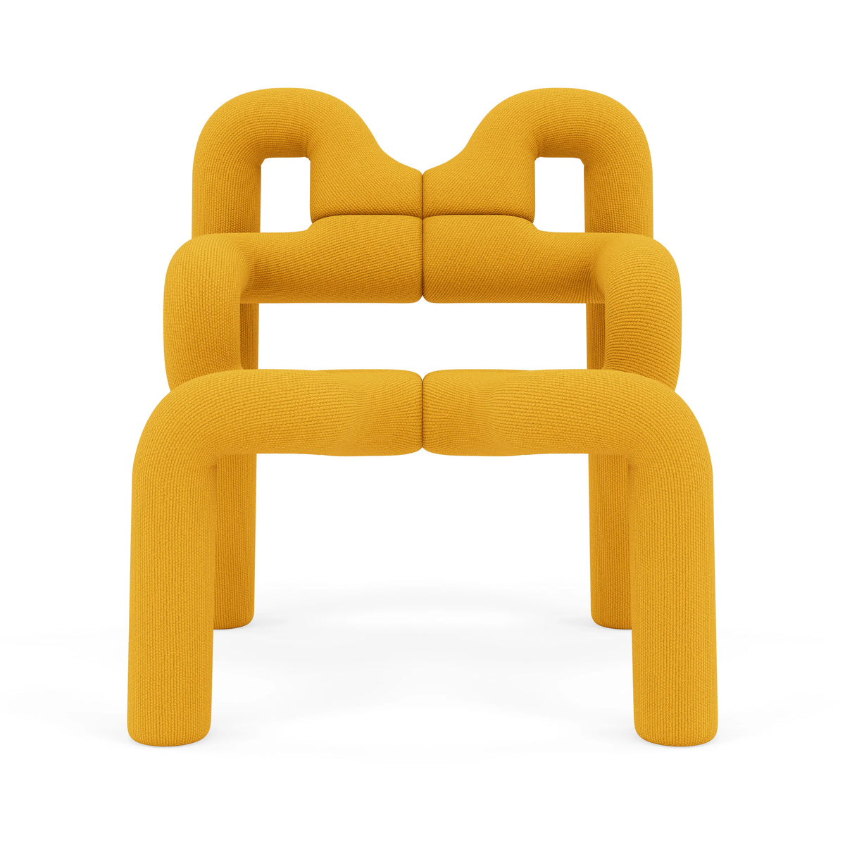 Ekstrem Chair In Knit - Sulphur
