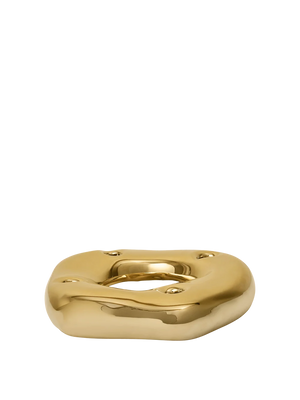 Bellure Ring Candle Holder - Brass Finish
