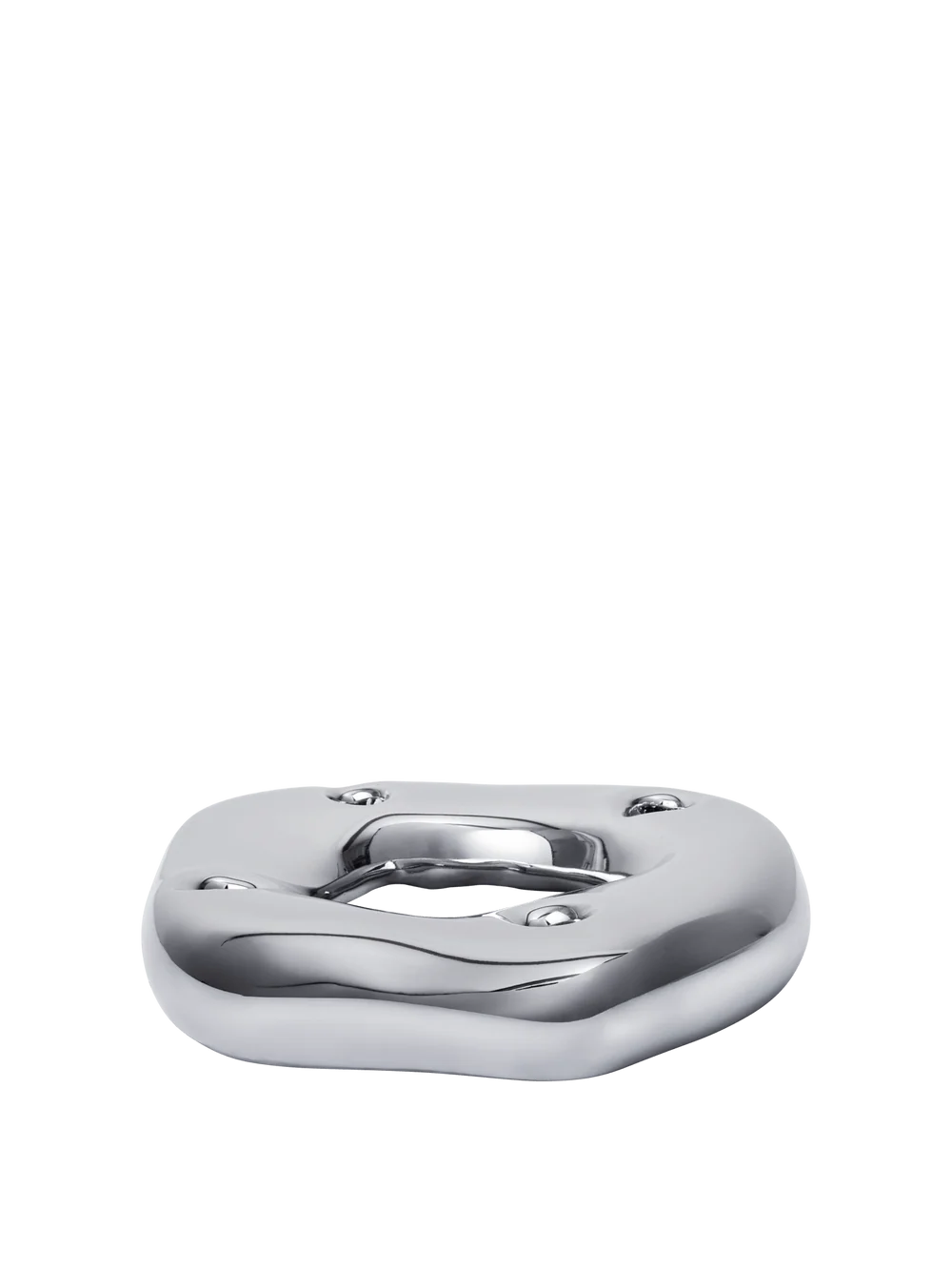 Bellure Ring Candle Holder - Silver