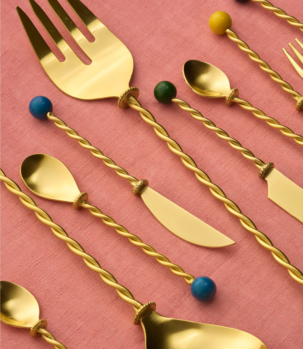 Dessert Spoons - Torchon - Set of 4