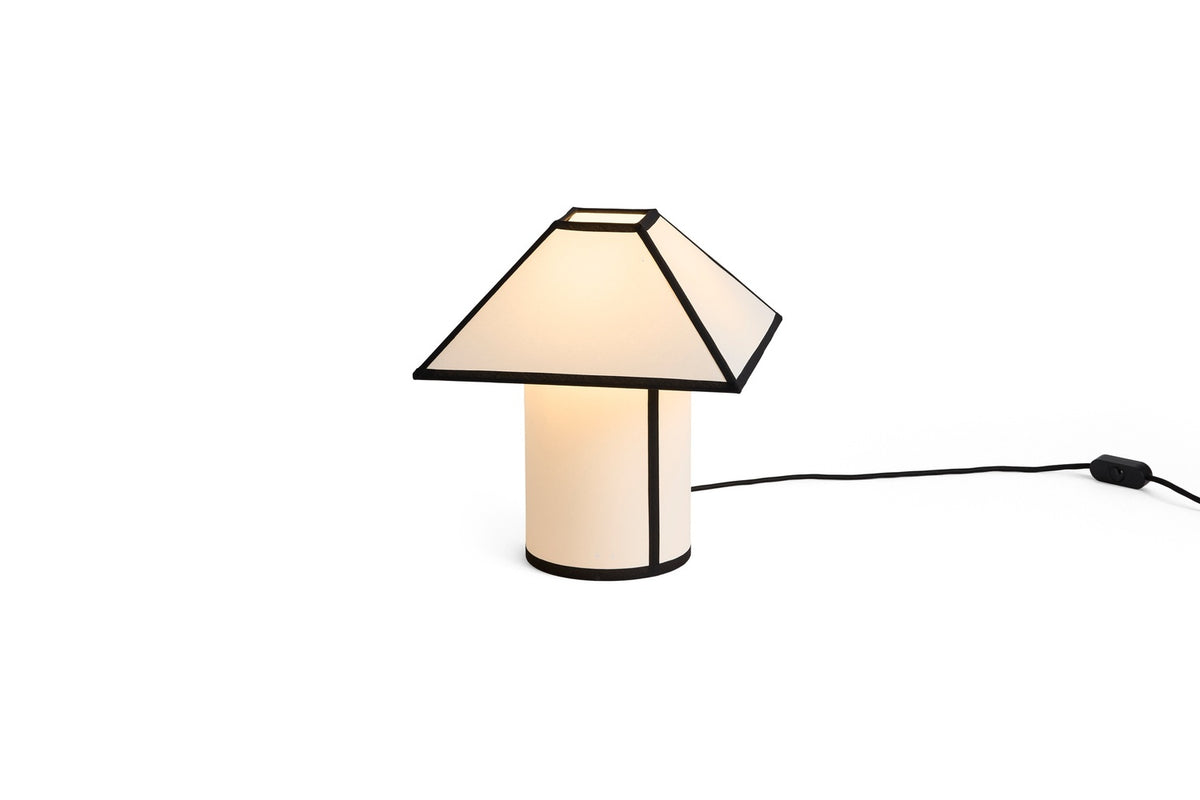 Ava pyramid table lamp - 290 - white