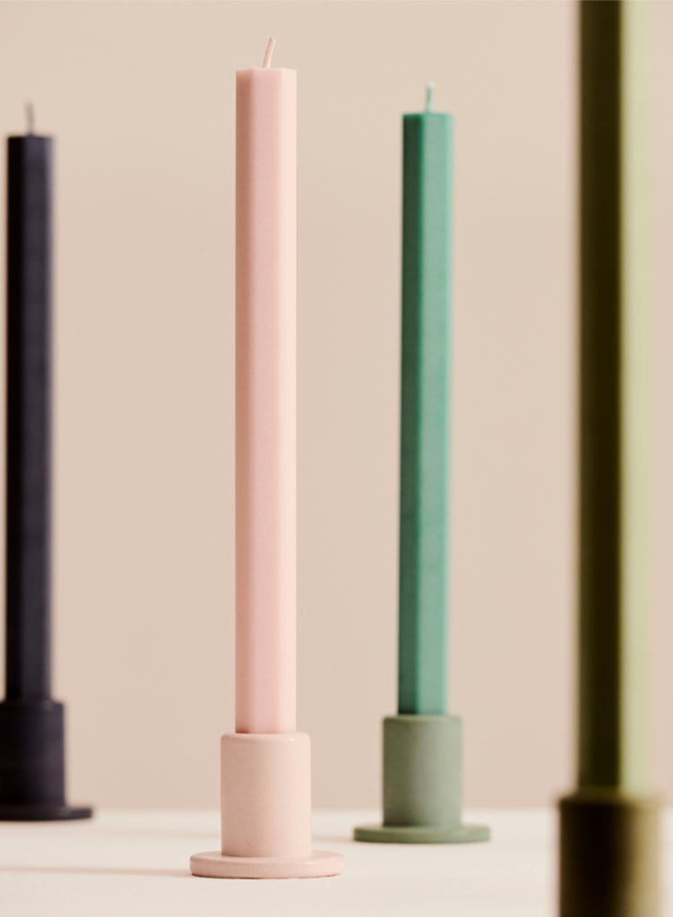 Hexagon candle set of 4 - Fresh