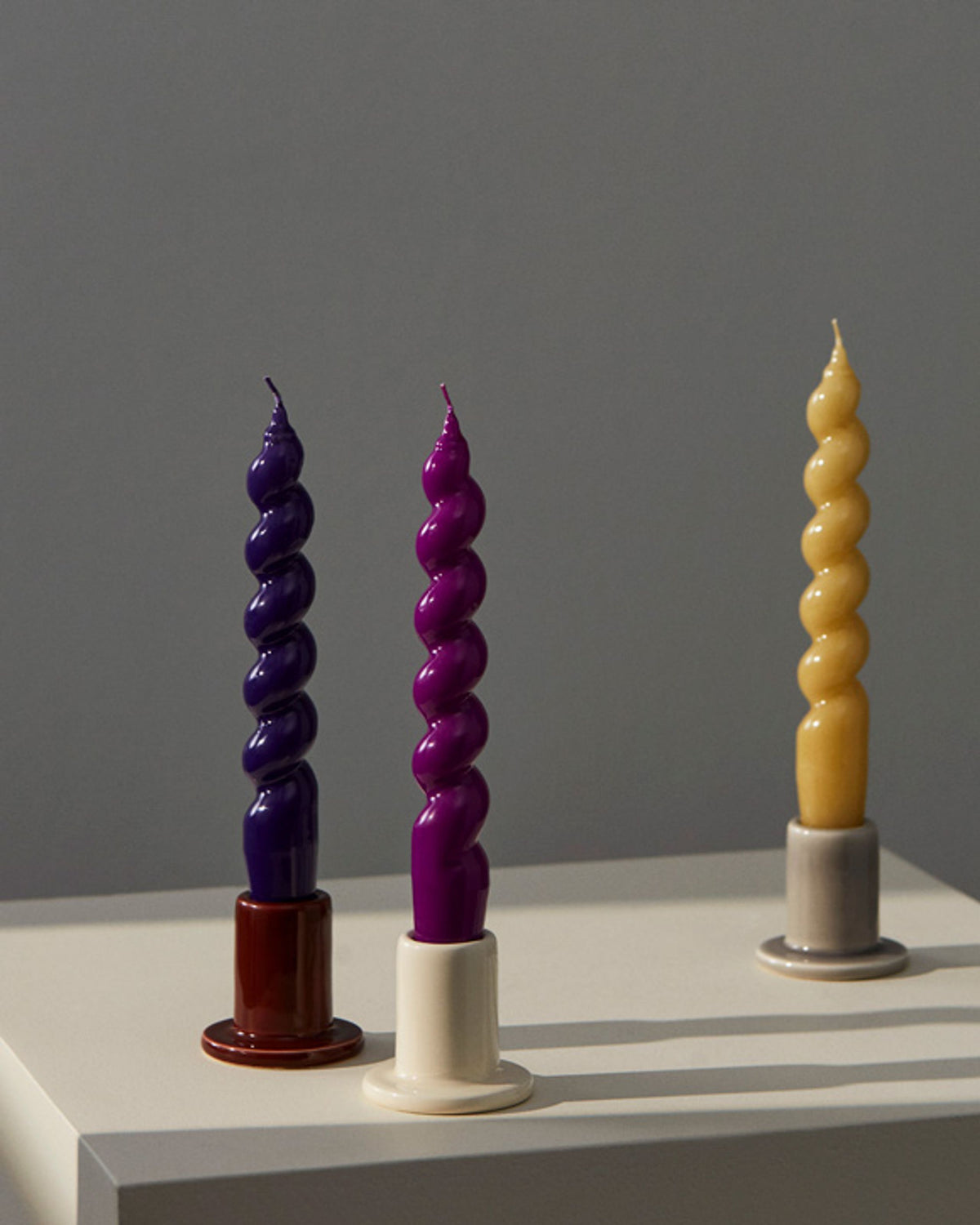 Tube candle holder small