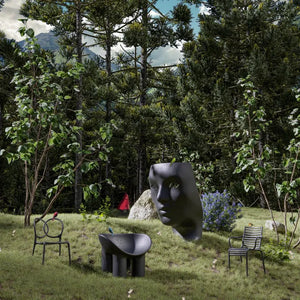 Roly Poly Armchair - Black