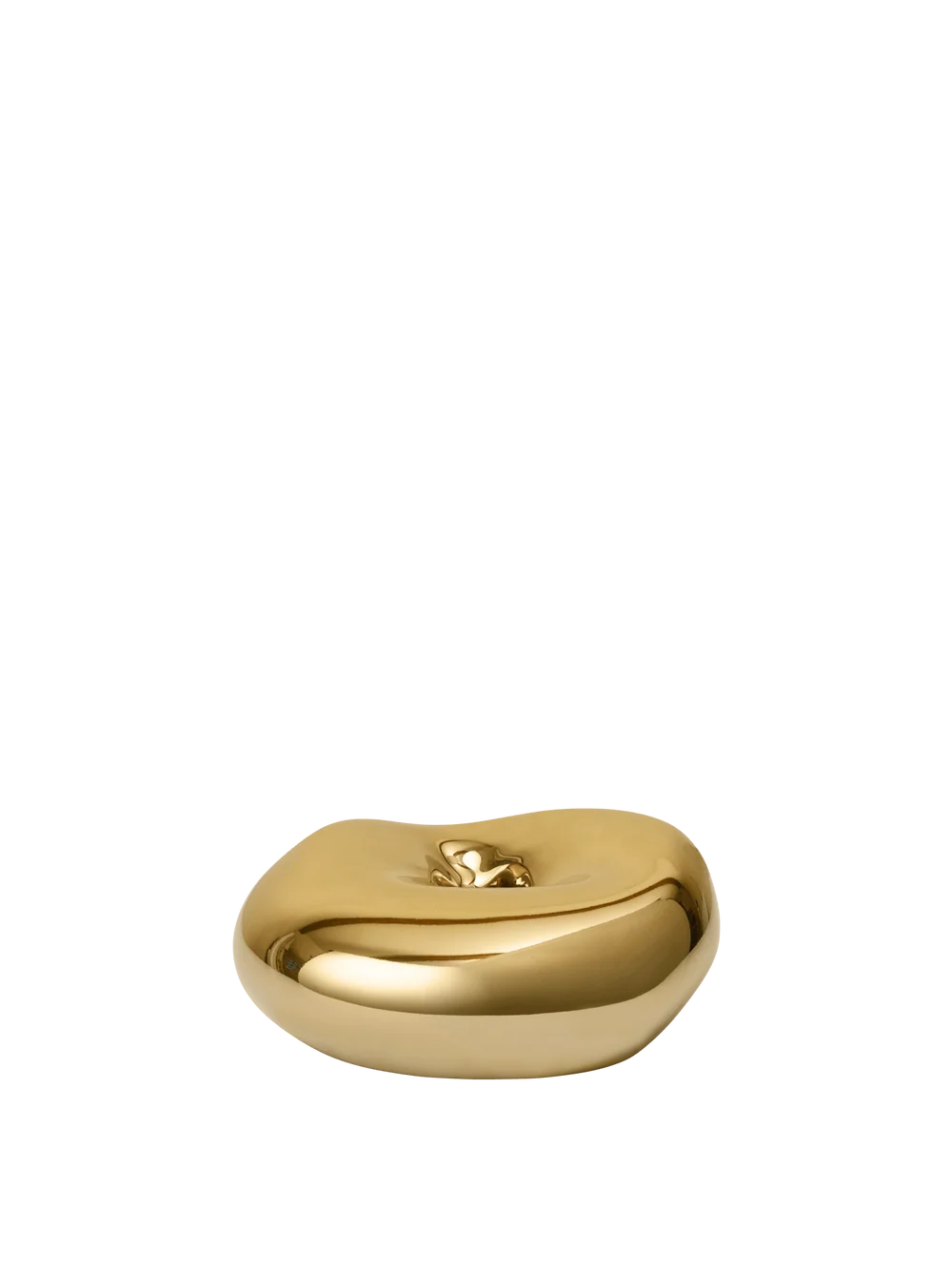 Bellure Candle Holder - Brass Finish